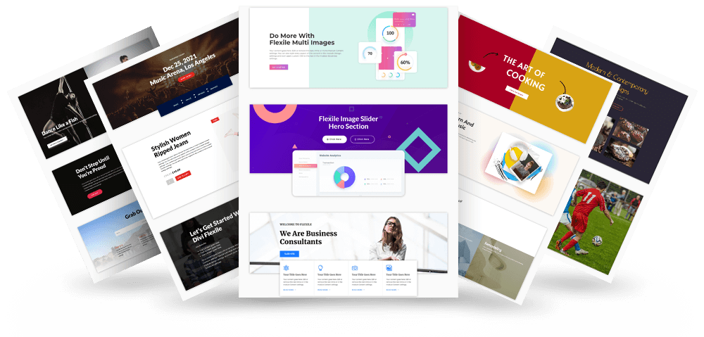 Divi-Flexile-Hero-Sections (1) Affordable Web Design Essex